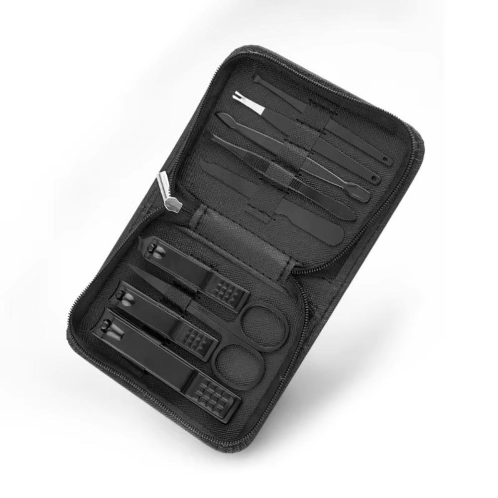 9-piece Nail Clipper Set Stainless Steel Nail Nail Exfoliating Tools  Beauty Complete Manicure