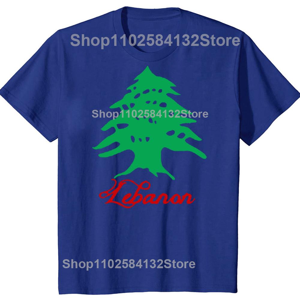 Funny Lebanon Flag Graphic Tshirts Men Womens Fashion Casual Tshirt 100 Cotton Loose Oversized Lebanese T Shirt