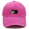 Embroidered Penguin Washed Cotton Baseball Caps Outdoor Women Adjustable Trucker Cap Fashion Men Sunscreen Snapback Peaked Hat
