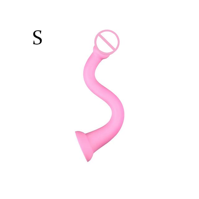 Long Butt Plug Liquid Silicone Anal Plug Big Dildos Stimulate Anus Suction Cup Soft Anal Dilator Penis Sex Toy Dick Sex Products