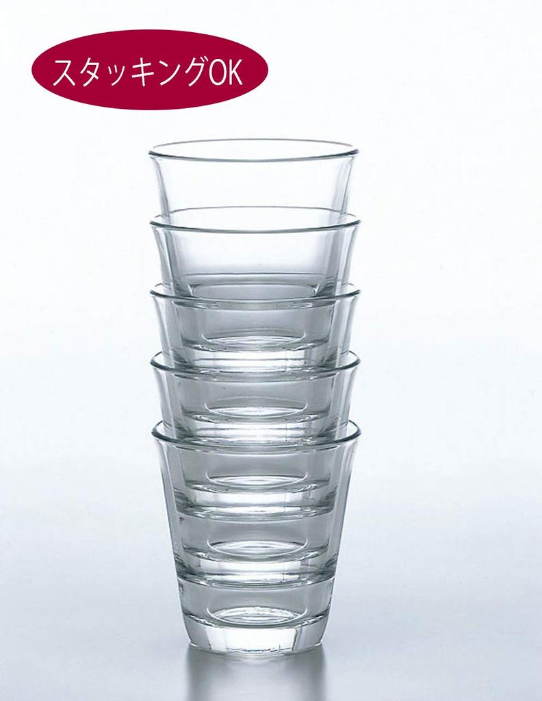 Toyo Sasaki Glass Free Glass Spash Aqua Blue 210ml Set of 60 Made in Japan Dishwasher Safe Unbreakable Glass Cup Glass Cup Commercial Glass