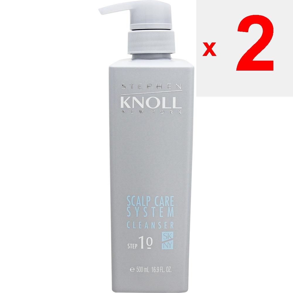 Kose Steven Knoll Scalp Care System Cleanser 500ml Shampoo/conditioner (premium) To Use: 1. Hold Down the Pump, Turn It To Pump Up, and Push It Severa
