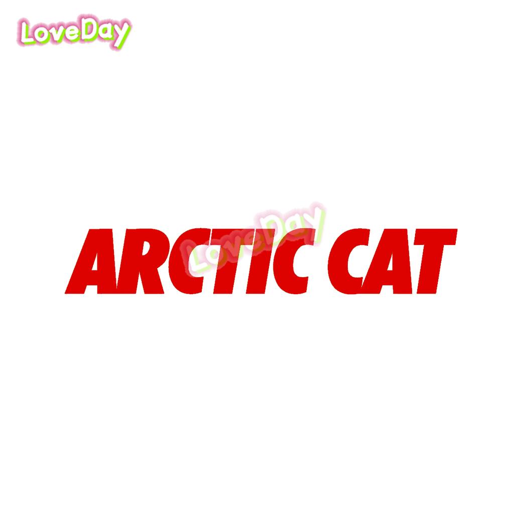 Arctic Cat Logo Aufkleber Bad Kitty Vinyl Autoaufkleber Schneemobil Ski Anhänger Motorrad Aufkleber Sport Racing Zubehör Aufkleber