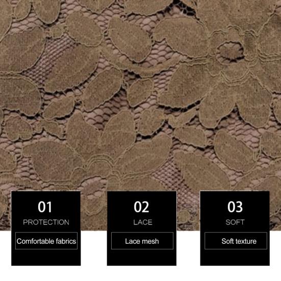 Bodycon Skirt Hollow Out Lace Elegant A-line High Waist Knee Length Skirt for Office