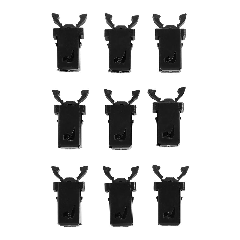 Kompatibler Ersatz-Selbstverriegelungs-Satz Oberteil für MS Klimaanlagen-Schalterverriegelung Mülltonnen-Schnallen Reparaturklemme Türschloss