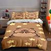 Bear and Stars. Bedding Duvet Cover Sets Duvet Covers Pillowcases Gifts (1 * Duvet Cover 2 * Pillowcases, Without Duvet Insert)