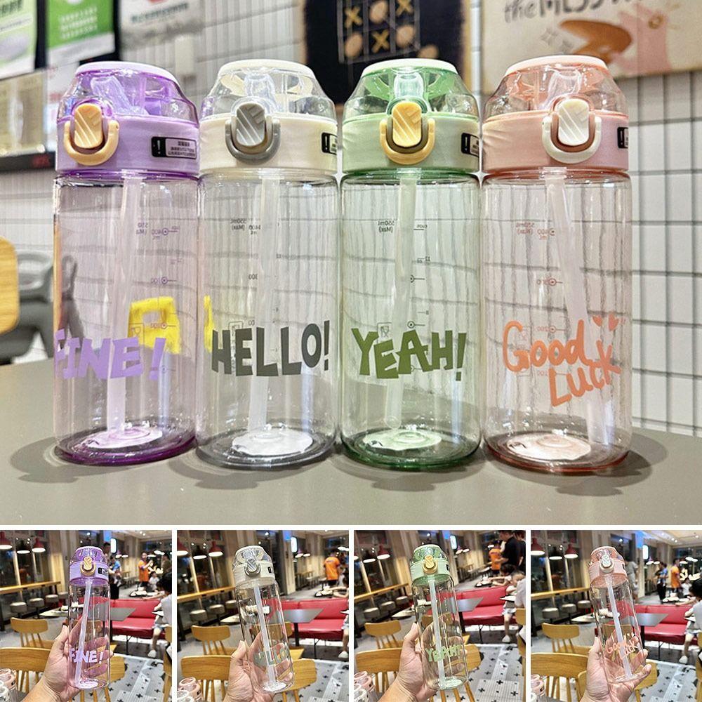 800ml Leak-Proof Summer Water Bottle Large Capacity Drinking Kettle Sports Water Cup  Outdoors