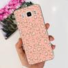 For Samsung Galaxy J5 2016 J7 2016 Phone Case Smiling Astronaut Painting Clear Housing On Samsung J7 2016 J 5 7 Galaxy Bumper