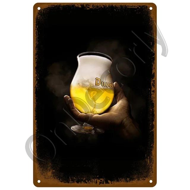 Vintage Metal Plaque Sign  Beer  Cocktail Wall Art for Bar Pub Club Man Cave  Retro Tin Sign Decor  Iron Painting Poster for Hom