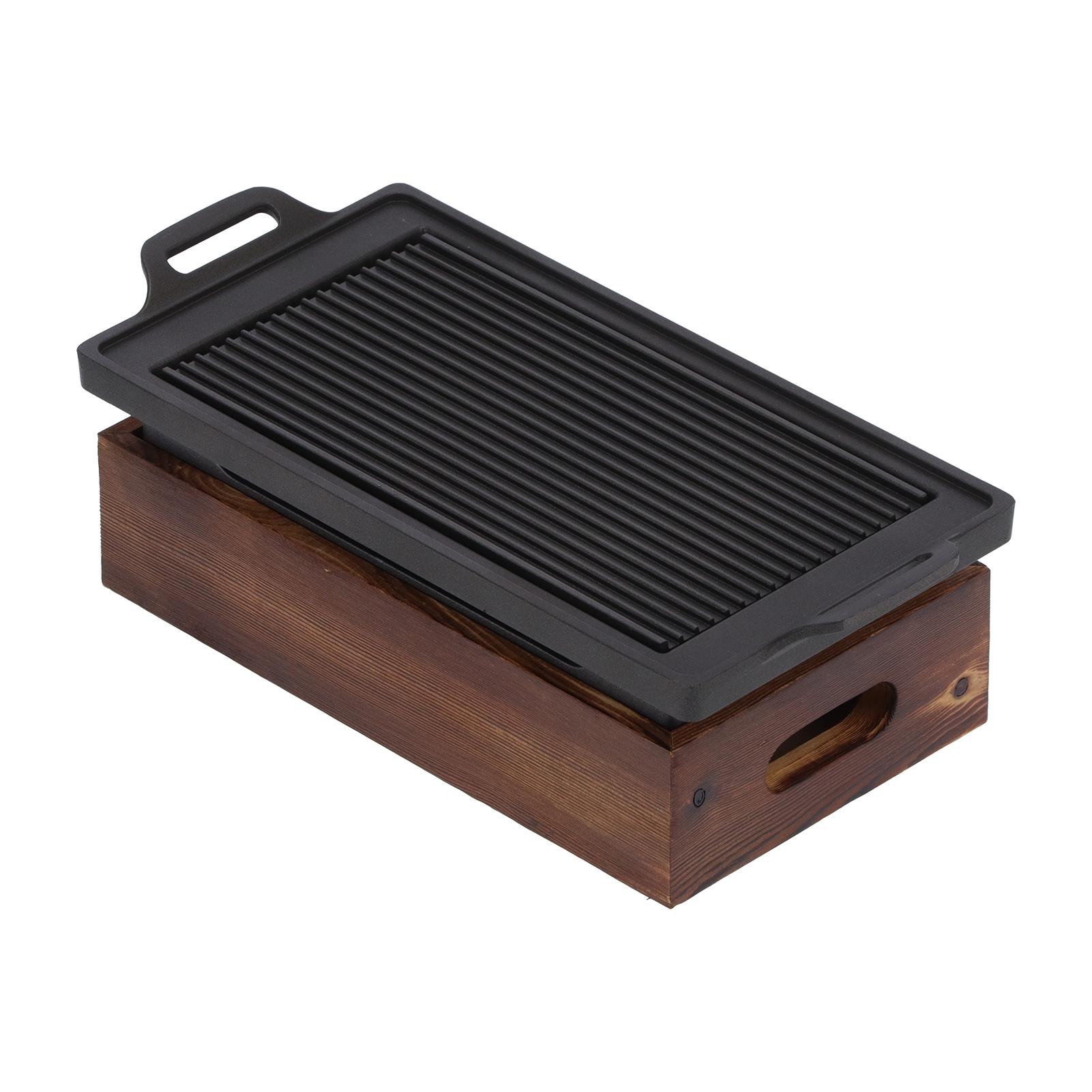 

Multi‑Function Barbecue Baking Tray Smokeless Non‑Stick Barbecue Plate BBQ Grill Pan