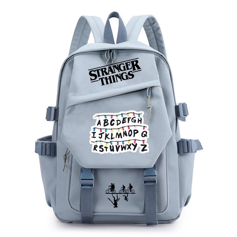 Stranger Things Teenage Printed Backpack