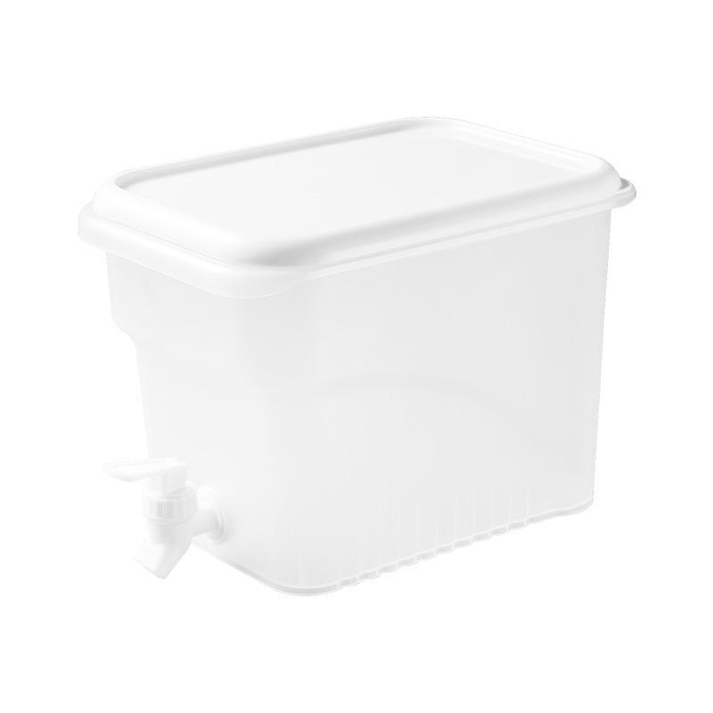 Large Capacity Cold Water Kettle with Faucet for Beverages, Juice, or Tea