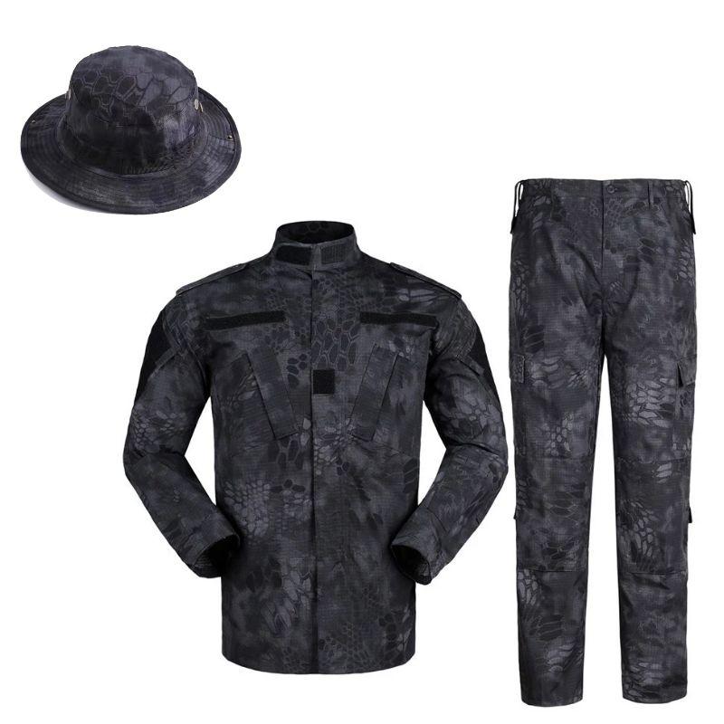 Ribstop Army Combat Uniform Policyjny mundur z kapeluszem typu Bucket