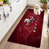 Flannel Kitchen Mat Ferrari Soft Area Rug Non Slip Floor Carpet Home Decoration