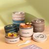 350ml/650ml Soup Bowl Stainless Steel Dining Box Storage Container Thermal Lunch Box  School Picnic