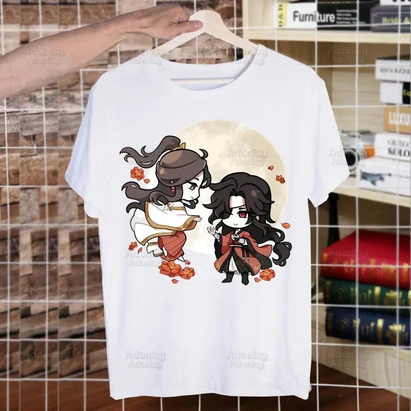 Mo Dao Zu Shi The Untamed Harajuku Man T Shirts Lan WangJi Wei Wu Xian Tees Shirt Tops Short-Sleeved Aesthetic Anime T Shirt