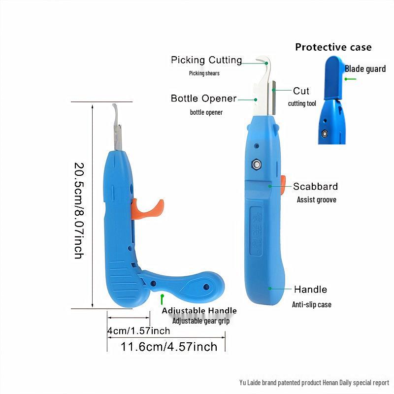 Yulai De Nong Prickly Ash Pruning & Harvesting Shears – Floral & Fruit Garden Tools