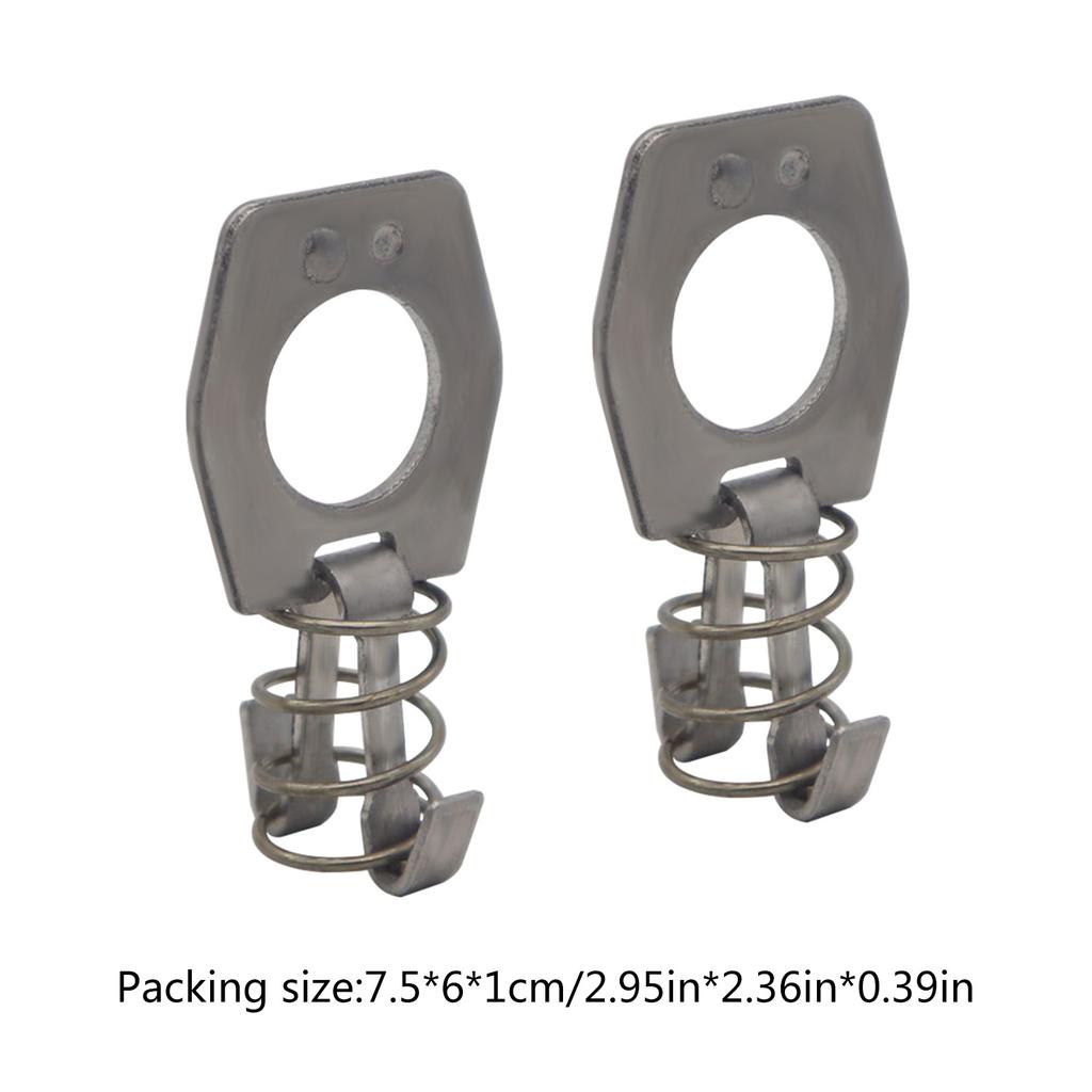 Professional Water Heater Door Latch Stainless Steel Twist Cam Lock Fastener 2-Piece/set Suitable for RVs Trailer Camper