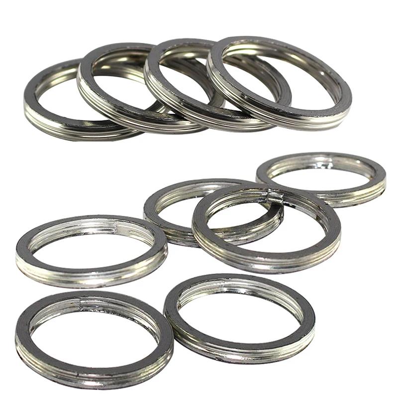 OD:43mm Exhaust Pipe Gasket For Honda ST1300A ST1300 2003-2004 2008-2010 2012-2014 ST1100 ST1100A 95-00 CBR900RR 92-99