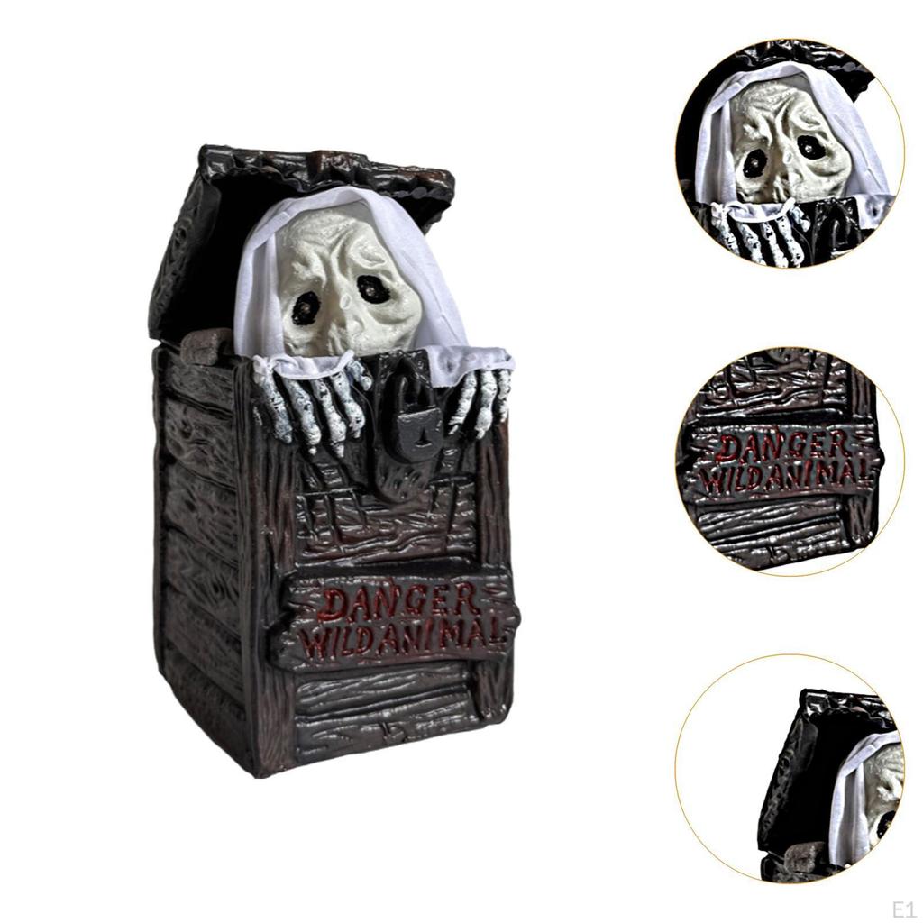 Electric Halloween Decoration Light Up Indoor Red and Motion for House Lawn Layout Outside