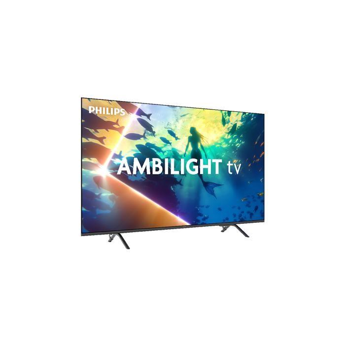 Téléviseur 4K - PHILIPS - 55PUS8010/12 - Ambilight 3 Côtés - 55 Pouces - Smart TV Titan OS