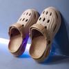 2025 Men's Summer Wear-Resistant Sports Clogs: Outdoor Closed-Toe Beach Sandals with Cushioned Comfort.