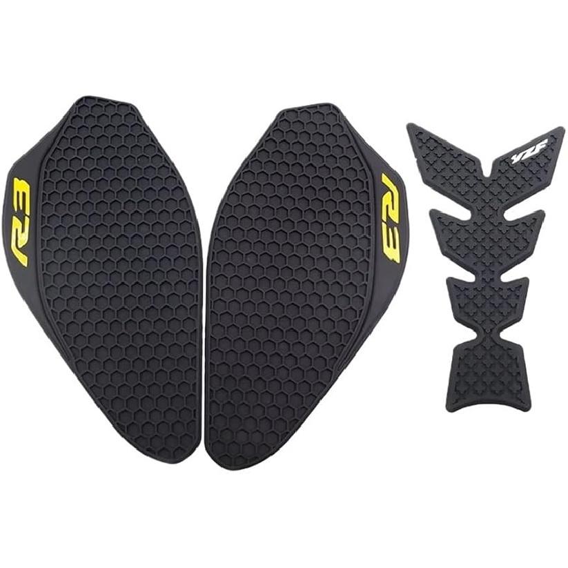 Motorcycle Tank Protection Sticker For YA&MAHA YZF-R3 YZF R3 YZFR3 2019-2023 Motorcycle Side Fuel Tank Pad Protector Sticker Decal Knee Grip Tank
