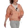 adidas breathable quick-dry sun protection jacket for women, light pink