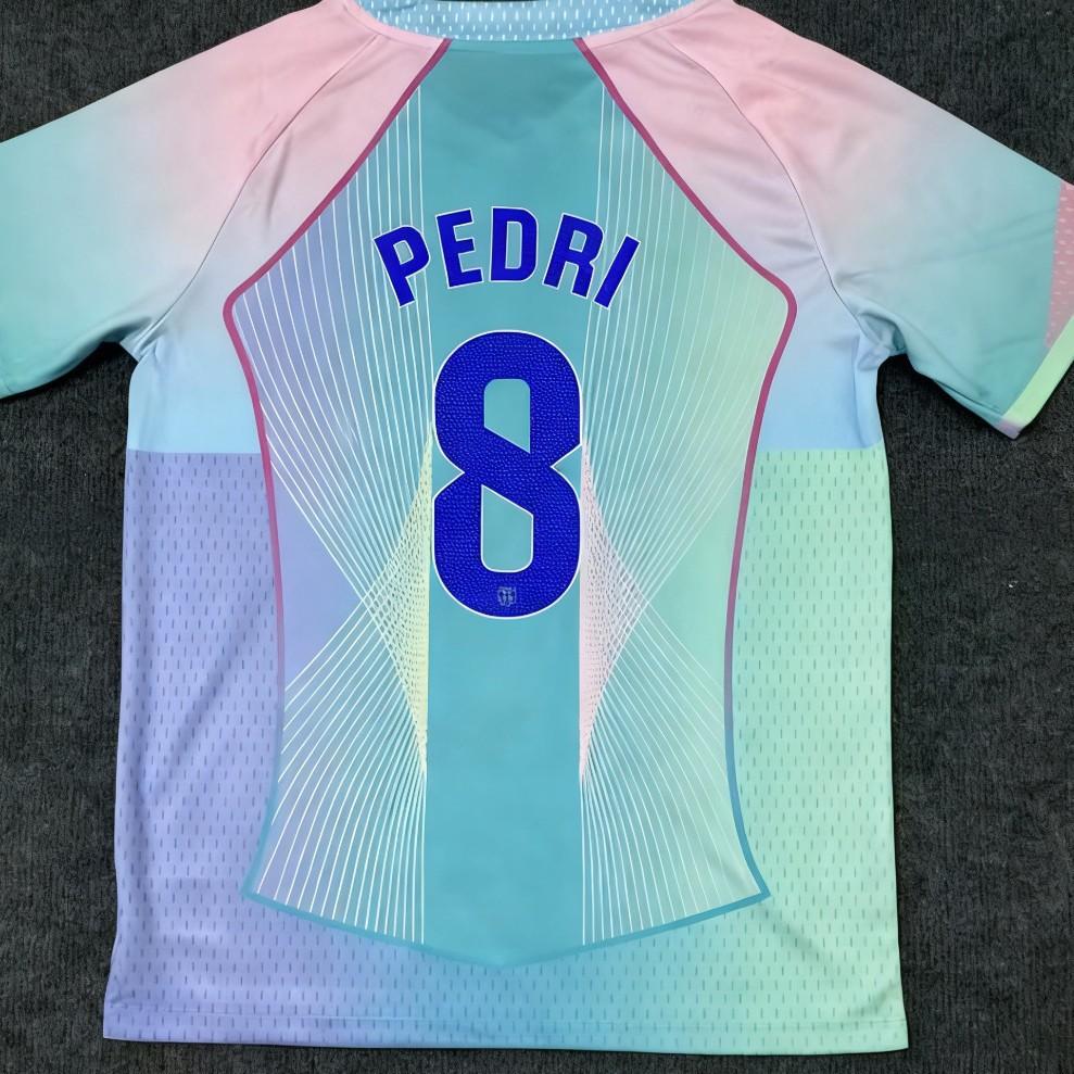 26 Real Madrid Barcelona dres č.. 10 Mbappe 14 Rashford Ne. 10 Yamal fotbalový dres