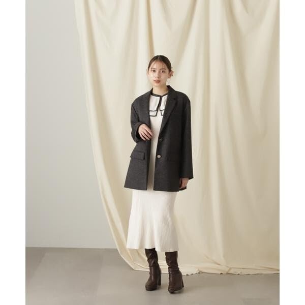 Jill by Jill Stuart Single-Breasted Tailored Jacket