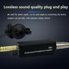 Convenient 3.5mm Headphone Amplifier Adapter No Interferences HiFi Sound for High Fidelitys Sound Experience