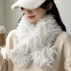 Windproof Winter Scarf Thicken Plush Scarf Fashion Women's Scarf  Winter