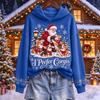 Herren Weihnachtspullover Hoodie, Lässiges Kapuzensweatshirt für die Feierparty und Winterkleidung