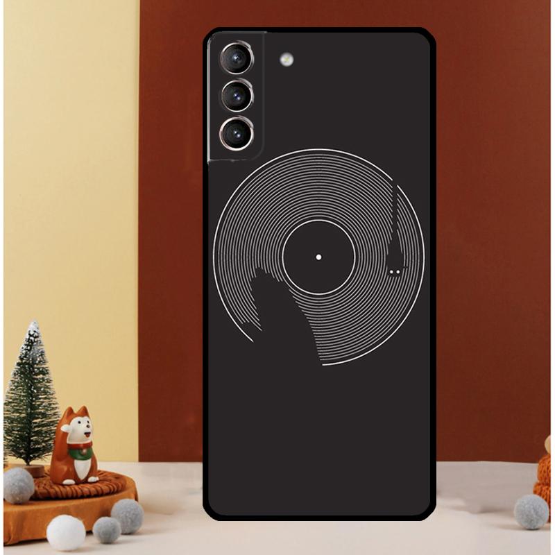 

Vinyl DJ Record Art Case For Samsung Galaxy S25 S26 Ultra S20 S21 S22 S23 S24 Ultra S10 Plus S25 FE Cover Funda Galaxy S21Ultra