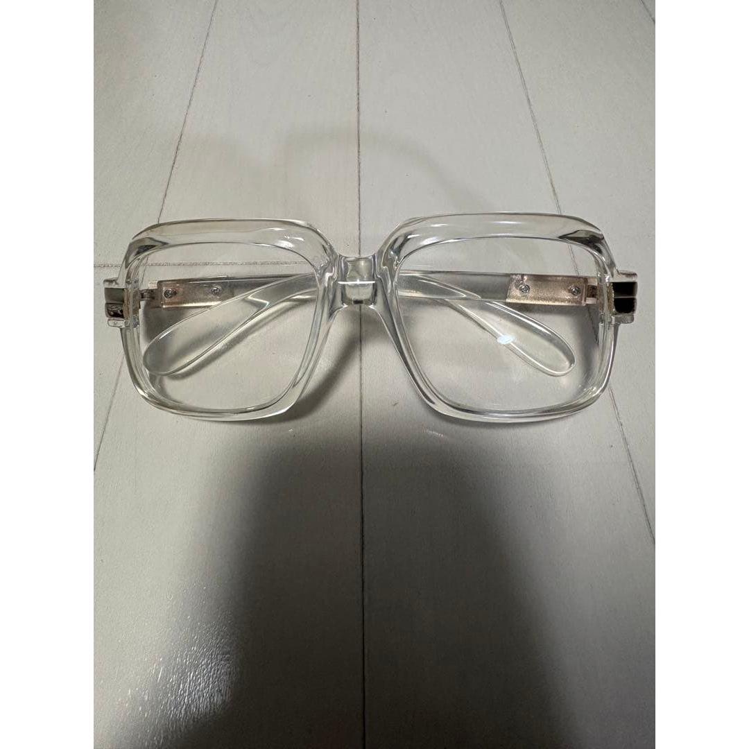 Used clear square frame glasses