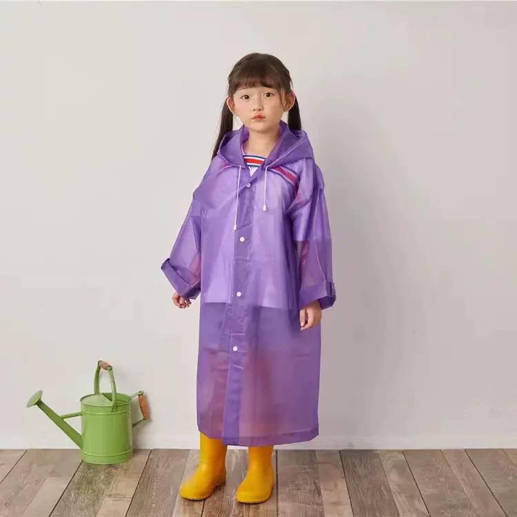 Disposable Raincoat Kids Boy's Single Long Extra Large Poncho Fishing Mountain Climbing Travel Simple Rainstorm Play