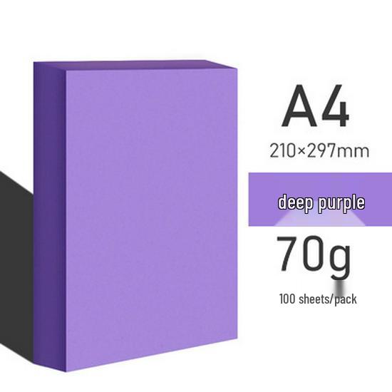 A4 Colored Cardstock for Office, Origami, Kindergarten, Student DIY 