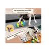 Jouet interactif pour Chien Distributeur de croquettes, Balle Interactive Chien, Jouet Intelligent, Jeu Chien Indestructible