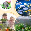 Aquarium Decorations Ceramic Artificial Plants Rock Ornament Fish Tank Plants For Aquatic Pets Betta Shrimp Guppy Freshwater