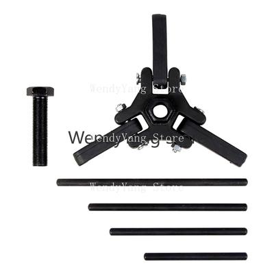 Harmonic Balancer Tool Crankshaft Pulley Puller Kit Three-jaw Belt Pulley Disassembly Tool for Chrysler
