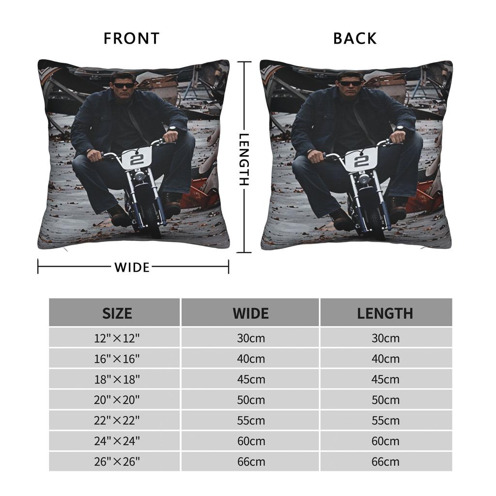 Supernatural Mugshot Dean & Sam (11) Pillow Case Comfy Pillow Cover For Living Room Bed Chair Vintage Pillowcases