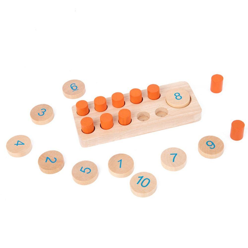 

Sensory Learning 1-10 Numbers Counter Counting Toys Abacus Toy Children Kids Gifts