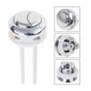 2pcs Toilet Push Button Double Push Flushing Button for Home Hotel Public Toilet