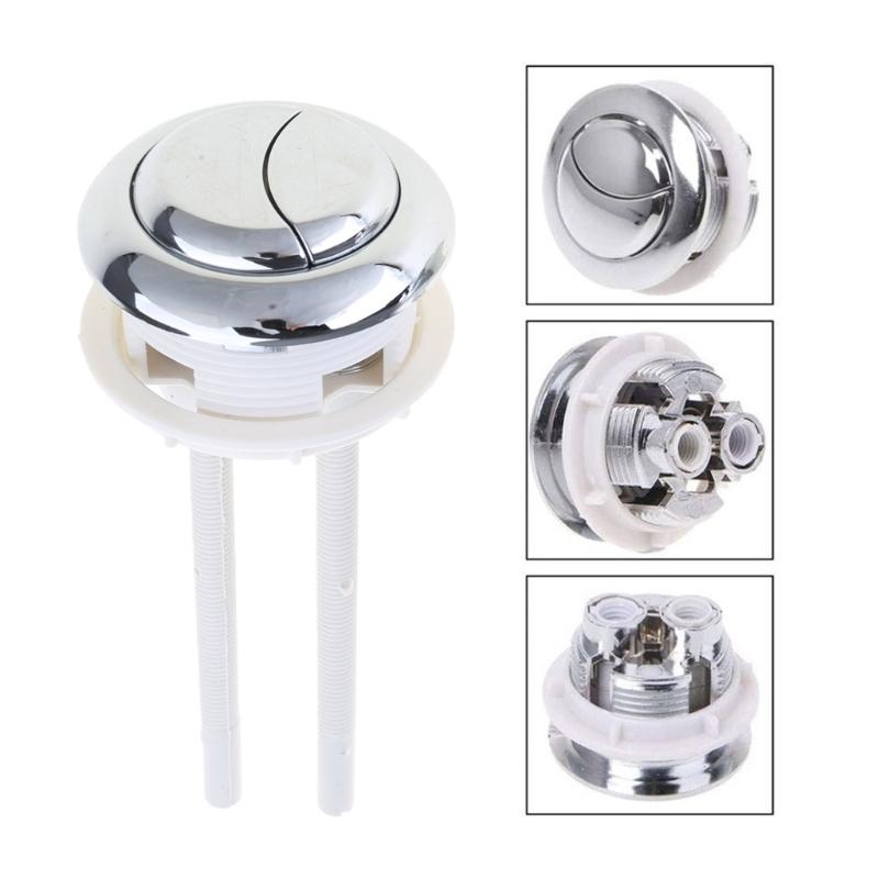 2pcs Toilet Push Button Double Push Flushing Button for Home Hotel Public Toilet