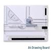 A4 Multifunktionell Bärbar Ritbräda med Snabba Verktyg