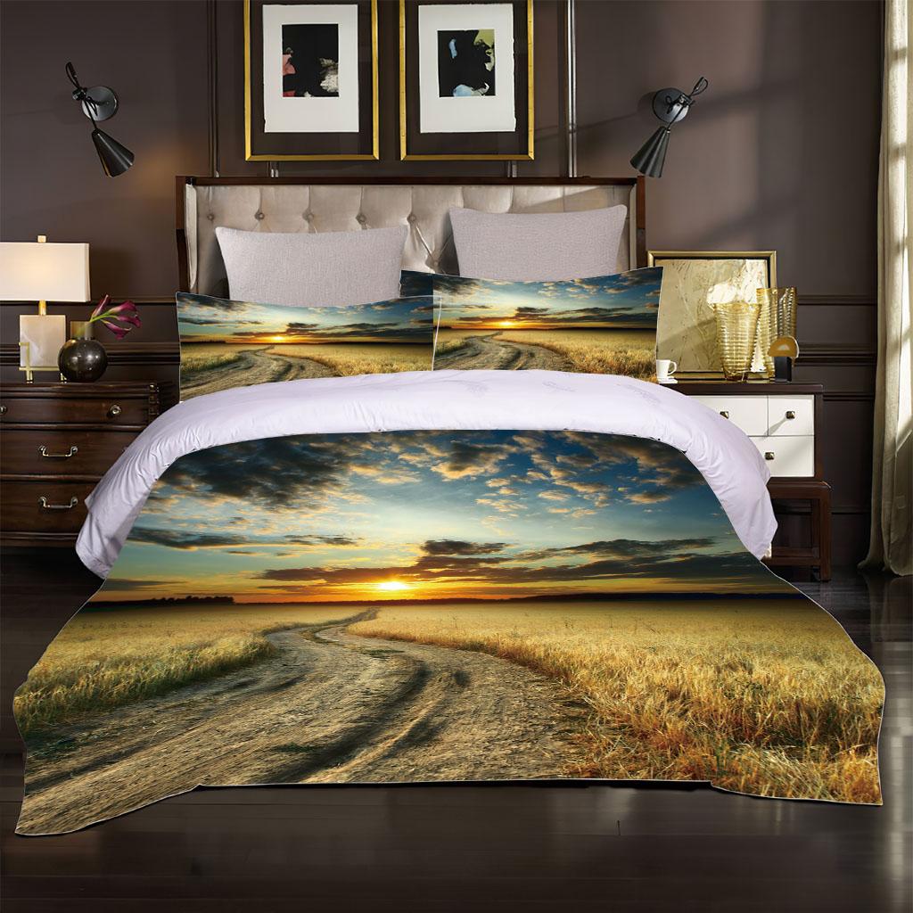 

Комплект пододеяльника с 3D-принтом «Золотое пшеничное поле», Односпальный, Полуторный, Двуспальный, Квинсайз, Кингсайз, Комплект постельного белья, Пододеяльник, Наволочка W90xL190cm