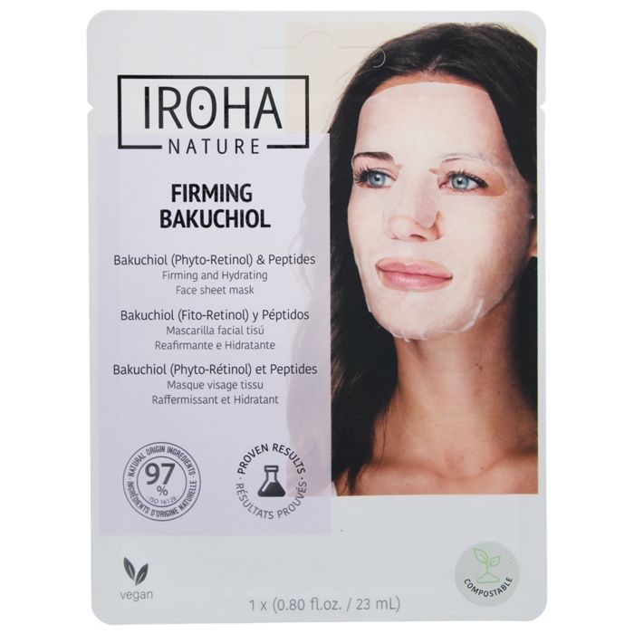 IROHA NATURE - Bakuchiol (phyto-rétinol) masque facial anti-âge raffermissant 23 ml