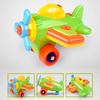 Children DIY Disassembling Plane Car Building Blocks Model Tool with Screwdriver Assembled