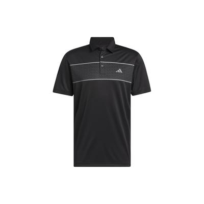Adidas Chest Stripe Polo Shirt Polo Shirt Men's Black IS7127
