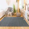 Rug - THE DECO FACTORY - TERRA COTTON CROISILLONS - 120x170 Cm - 100% Cotton - Ethnic Black and White